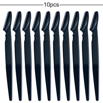 10 Pieces Eye Brow Razor for Cutting Wig Lace